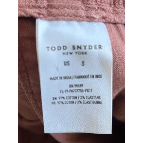 TODD SNYDER New York Pink  Sportswear Track Jogger Sweatpants  Mens Size Small - Picture 4 of 9